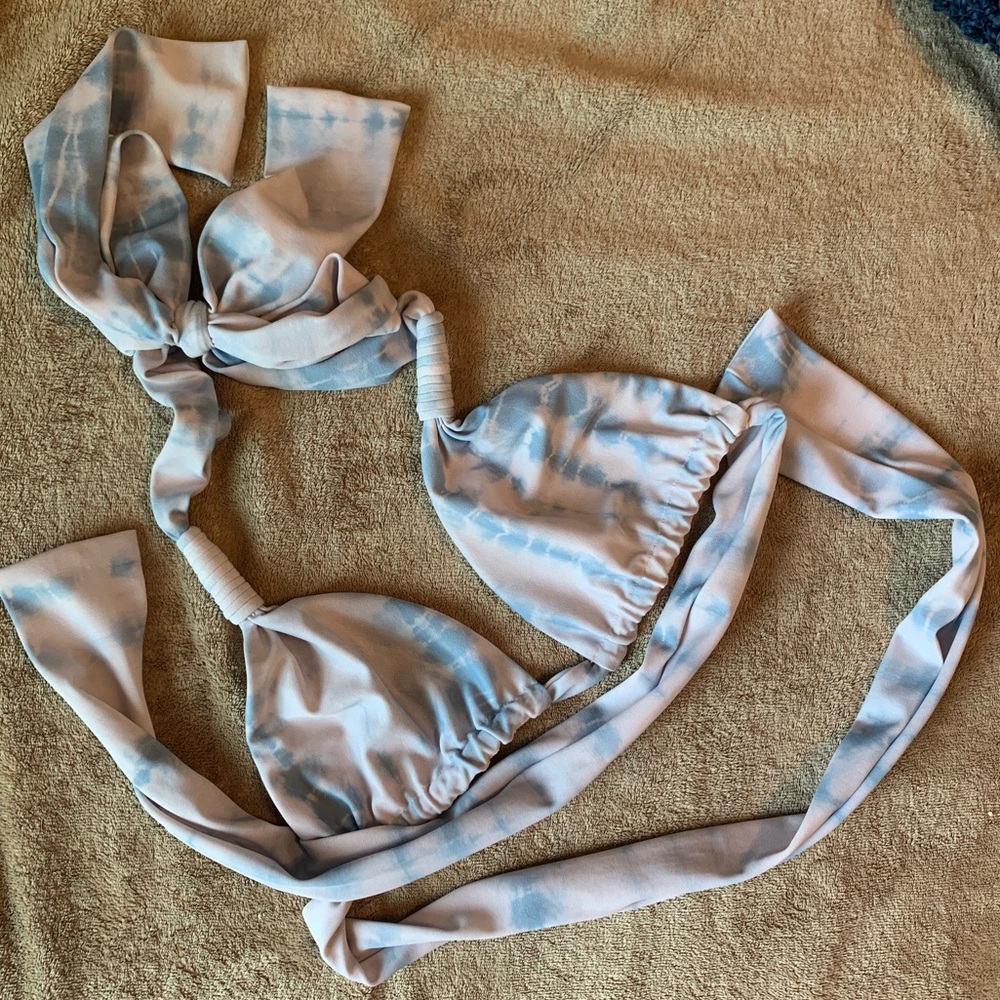 Acacia Shibori top